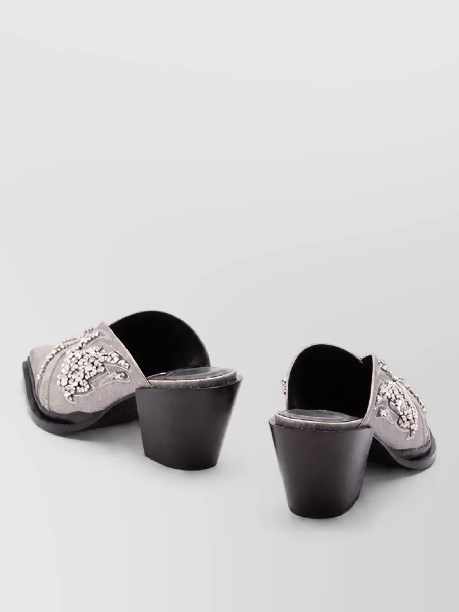 Jimmy Choo Leather Mules