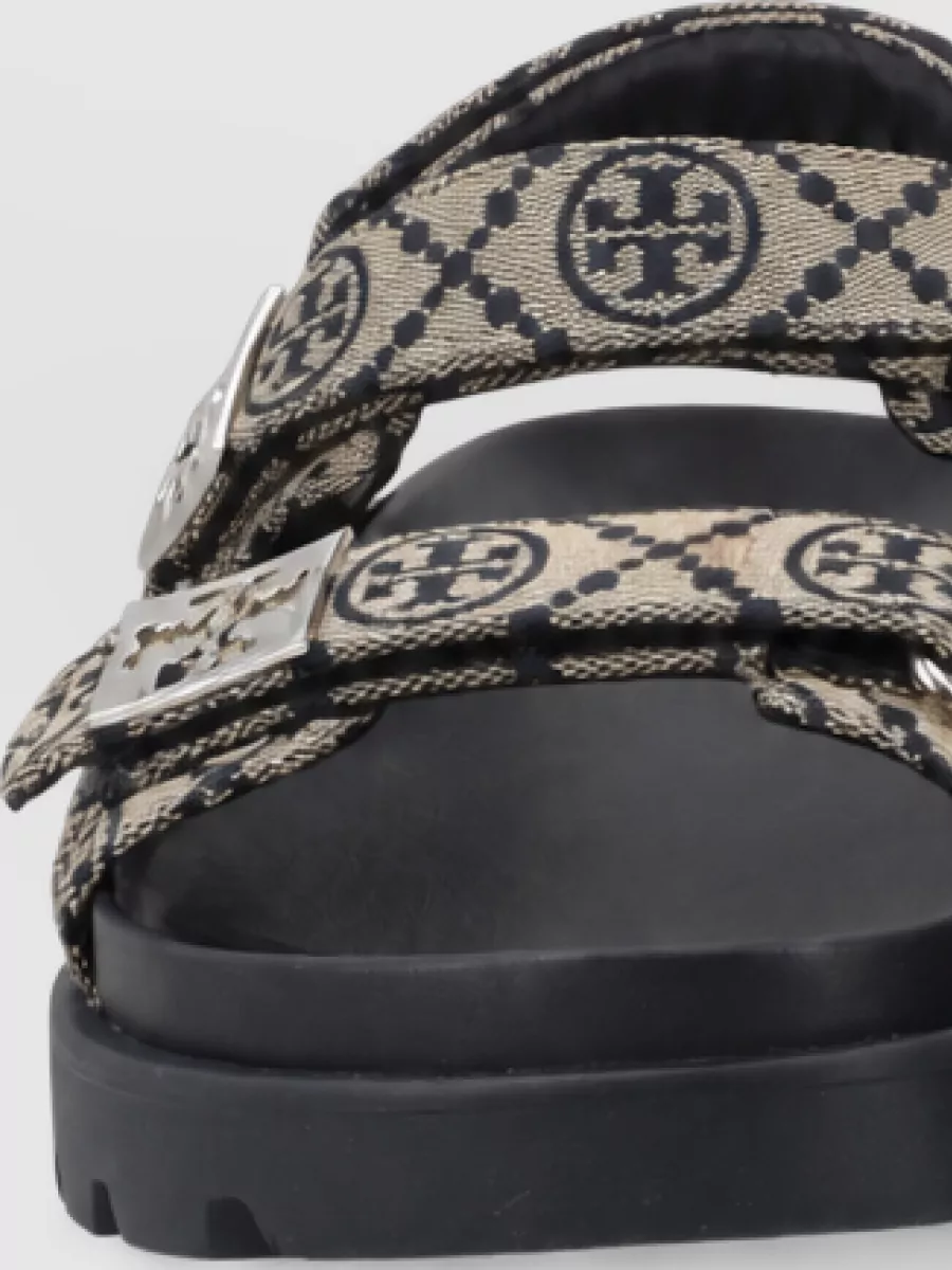 Tory Burch cotton blend slides