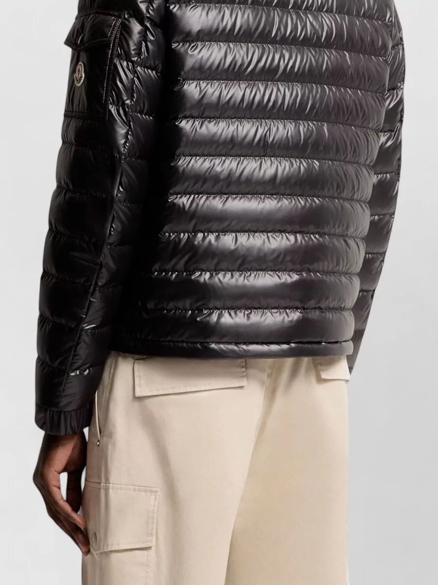 Moncler Lauros Hooded Short Down Jacket