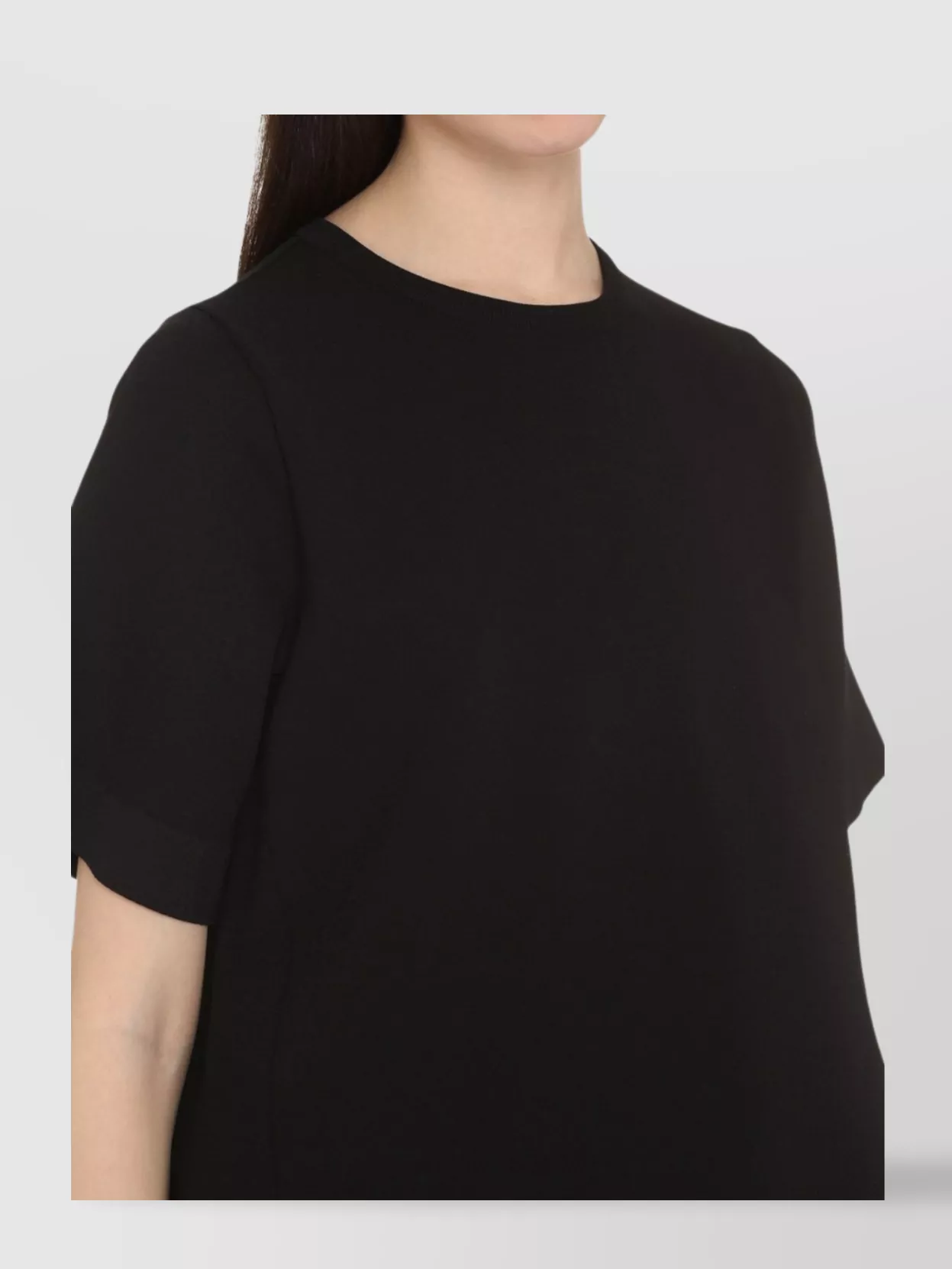 Stella Mccartney Strong Silhouette Short-sleeve Knitted Jumper