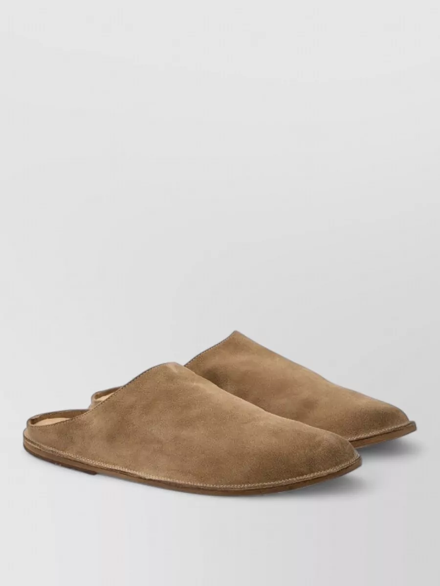 Marsell leather slippers