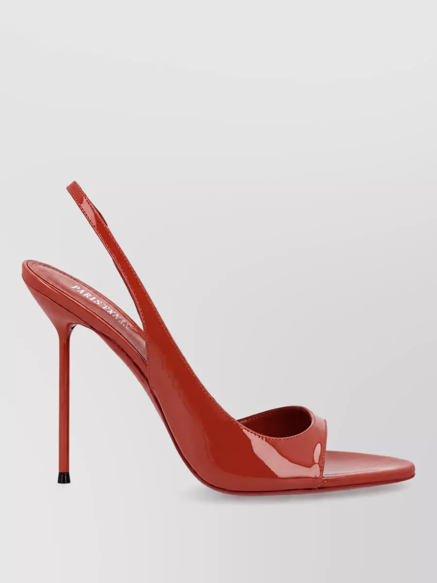 Paris Texas Leather Slingback Sandals