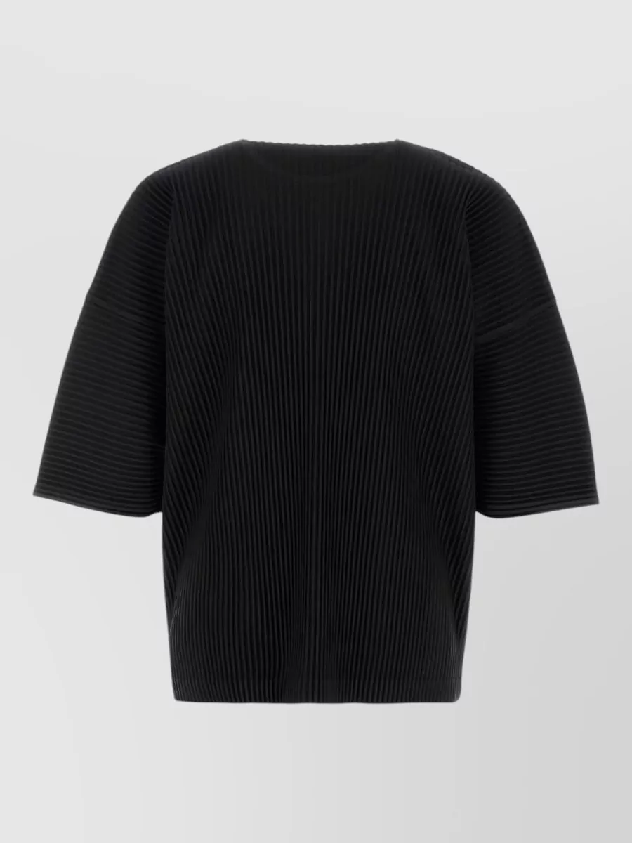 Homme Plisse Issey Miyake Black T-Shirt