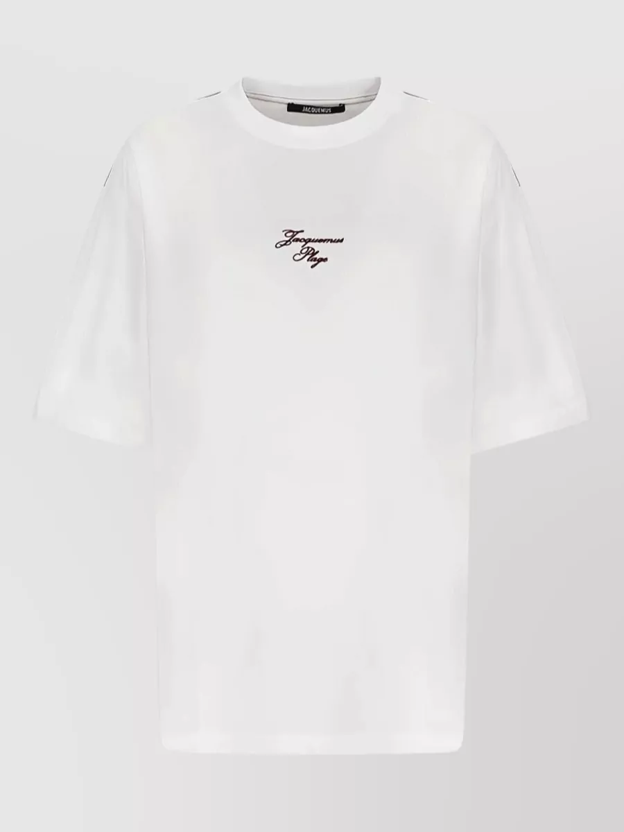 Jacquemus Cotton Oversized Short-Sleeve T-Shirt