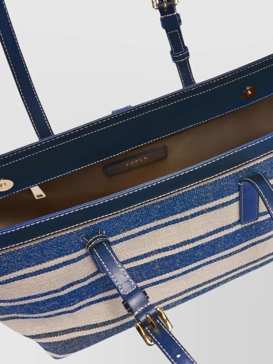 Furla Silk Nylon Tote Bag