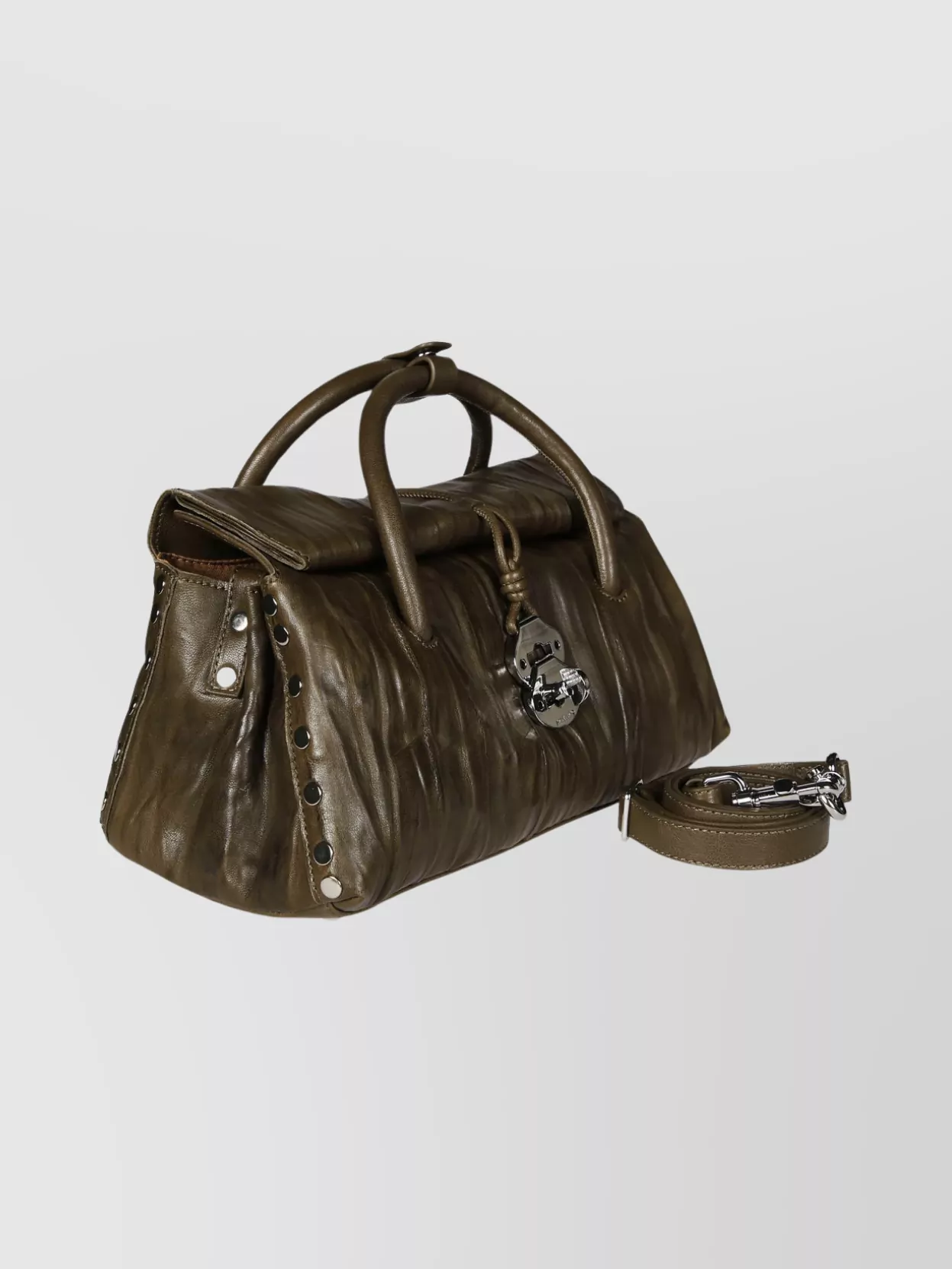 Zanellato Structured Shoulder Bag Detachable Strap