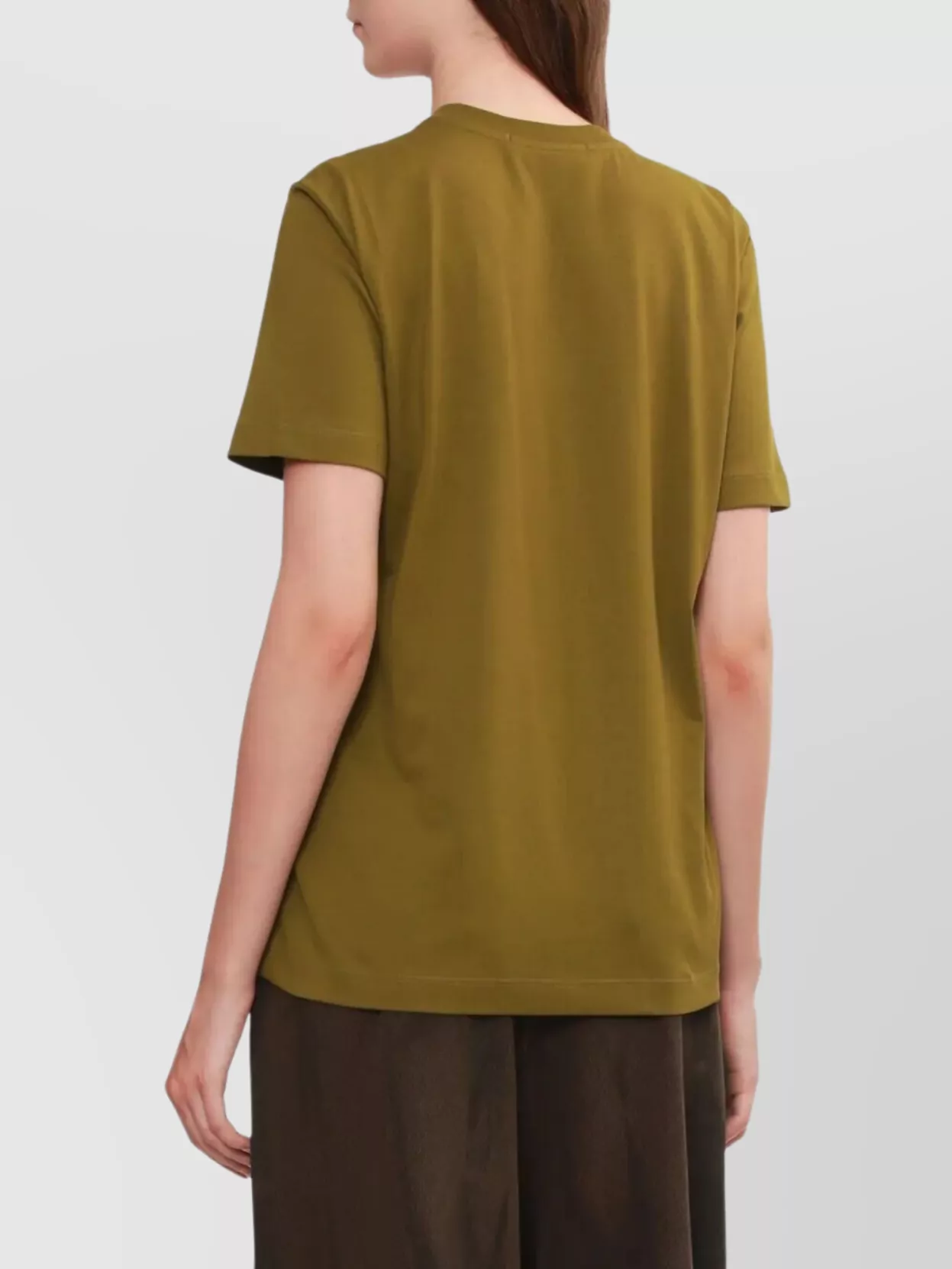 Msgm Logo Print Cotton T-Shirt