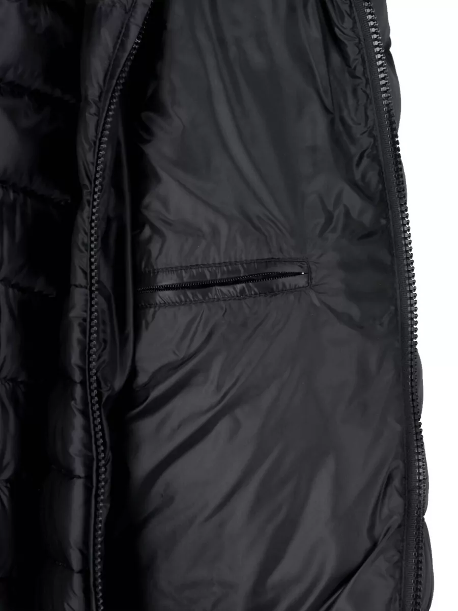 Herno Quilted Jacket Lightweight Ribbed Collar Pockets