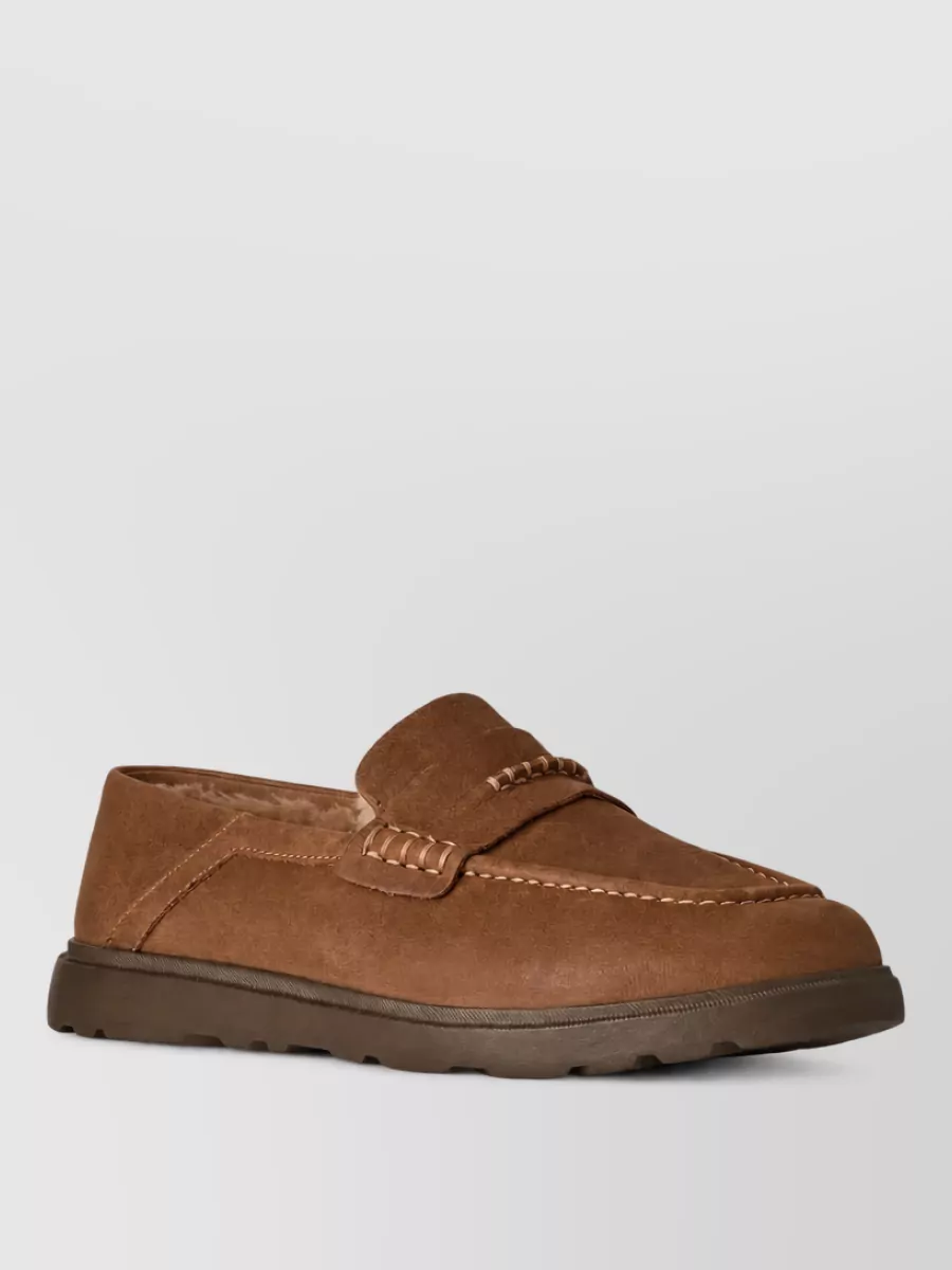 Ugg leather penny loafers