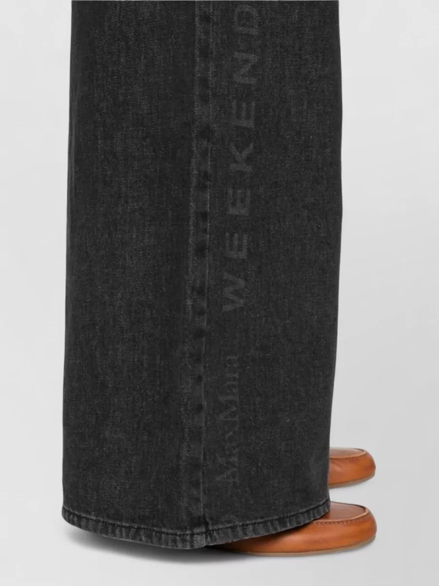 Weekend Max Mara Cotton Wide-Leg Trousers