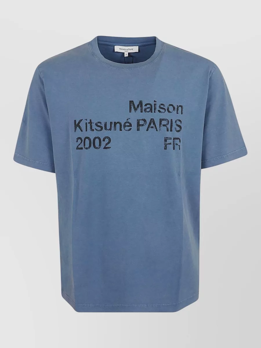 Maison Kitsuné Organic Cotton Short-Sleeve T-Shirt