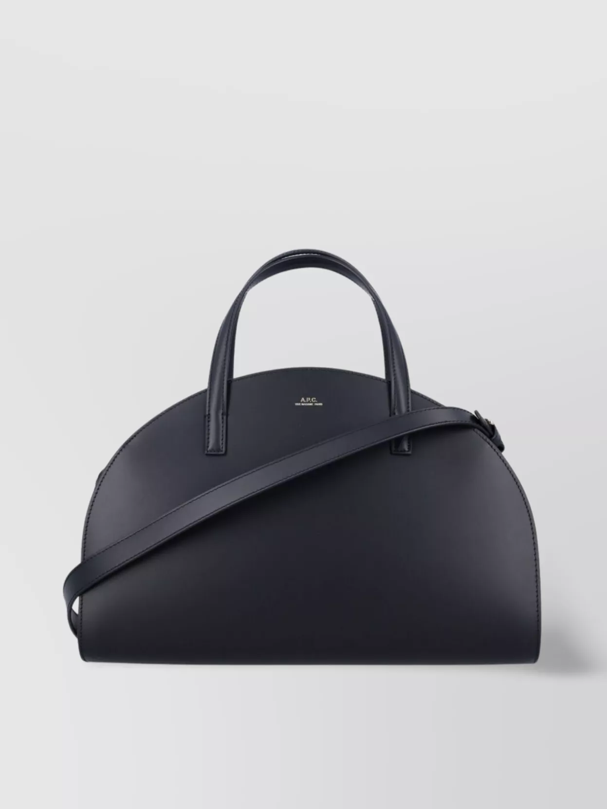Apc Handbag With Structured Shape And Top Handles