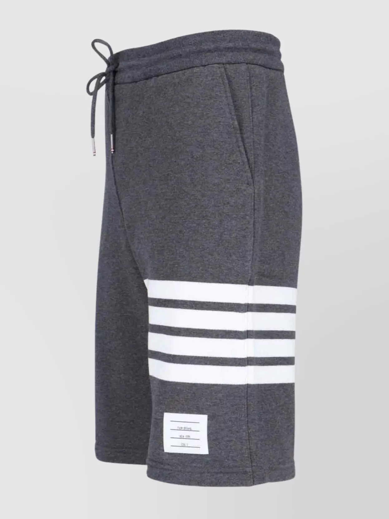 Thom Browne Straight Shorts Featuring Stripe Detail