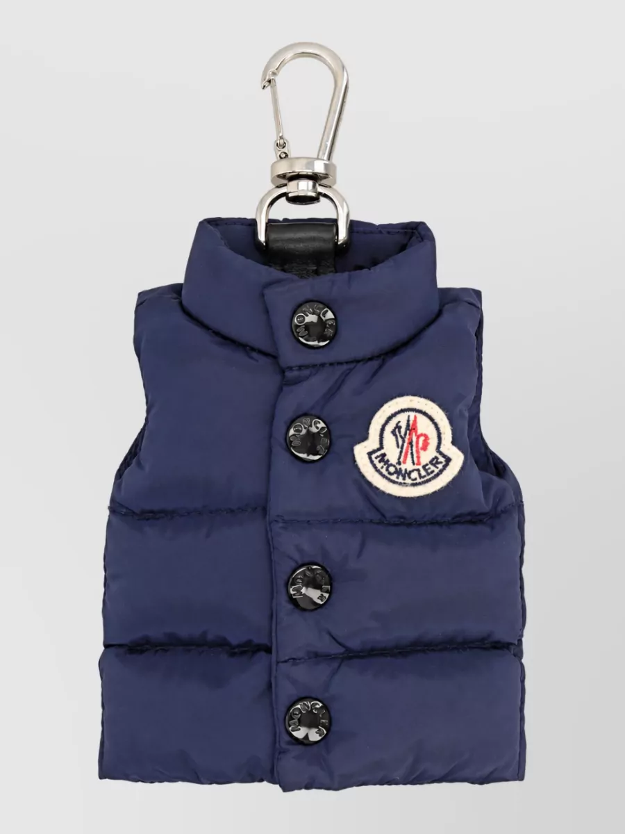 Moncler Quilted Keychain