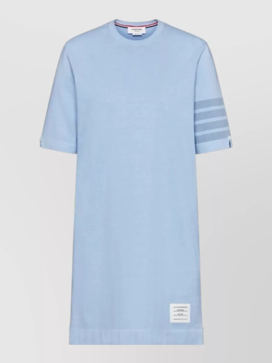 Thom Browne cotton short-sleeve knee-length dress