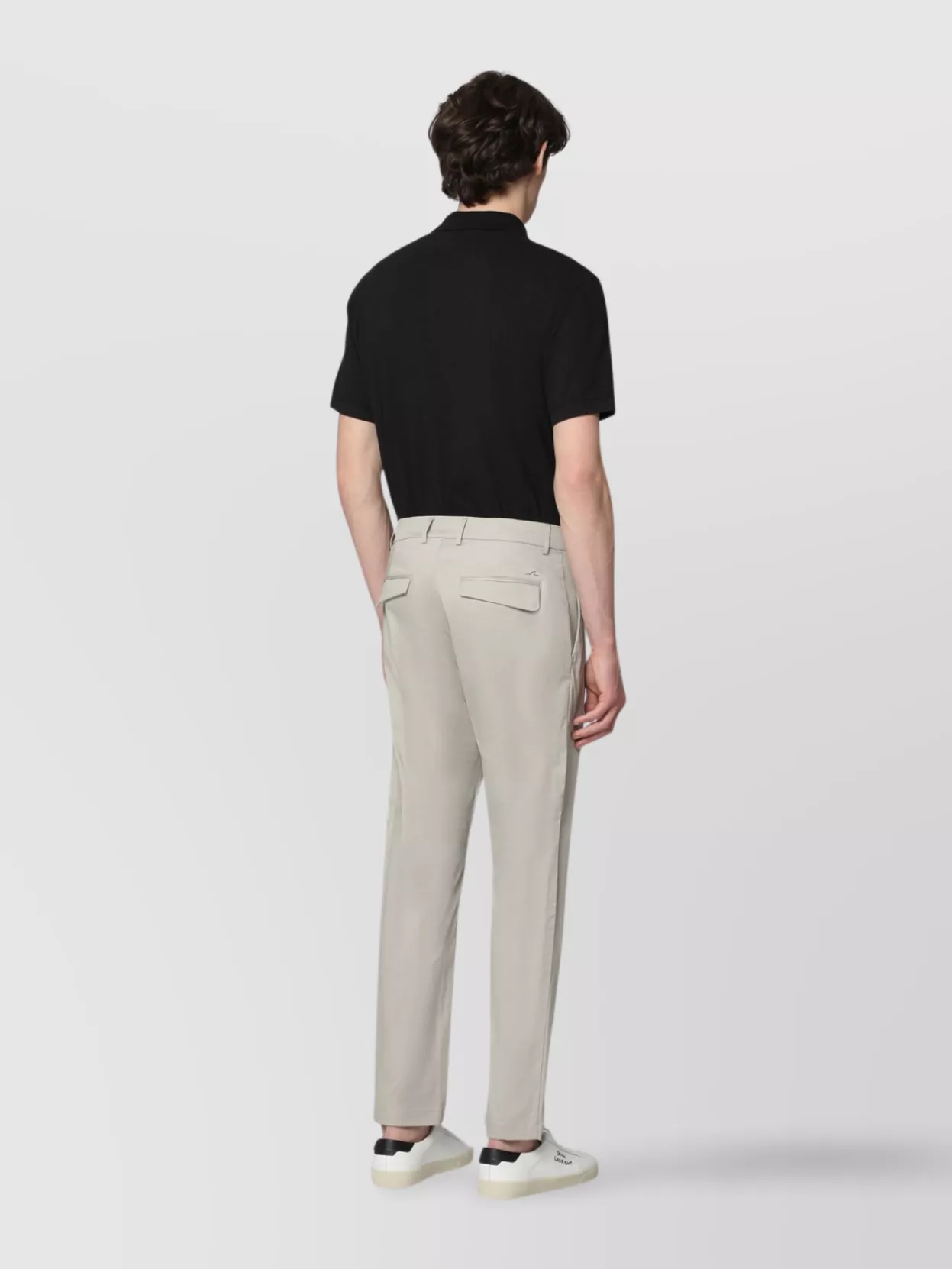 Paul & Shark Cotton Trousers With Charm Key Ring