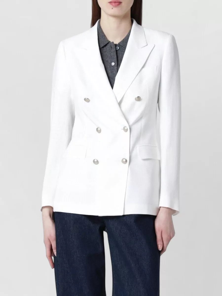 Tagliatore Double-breasted viscose-blend blazer