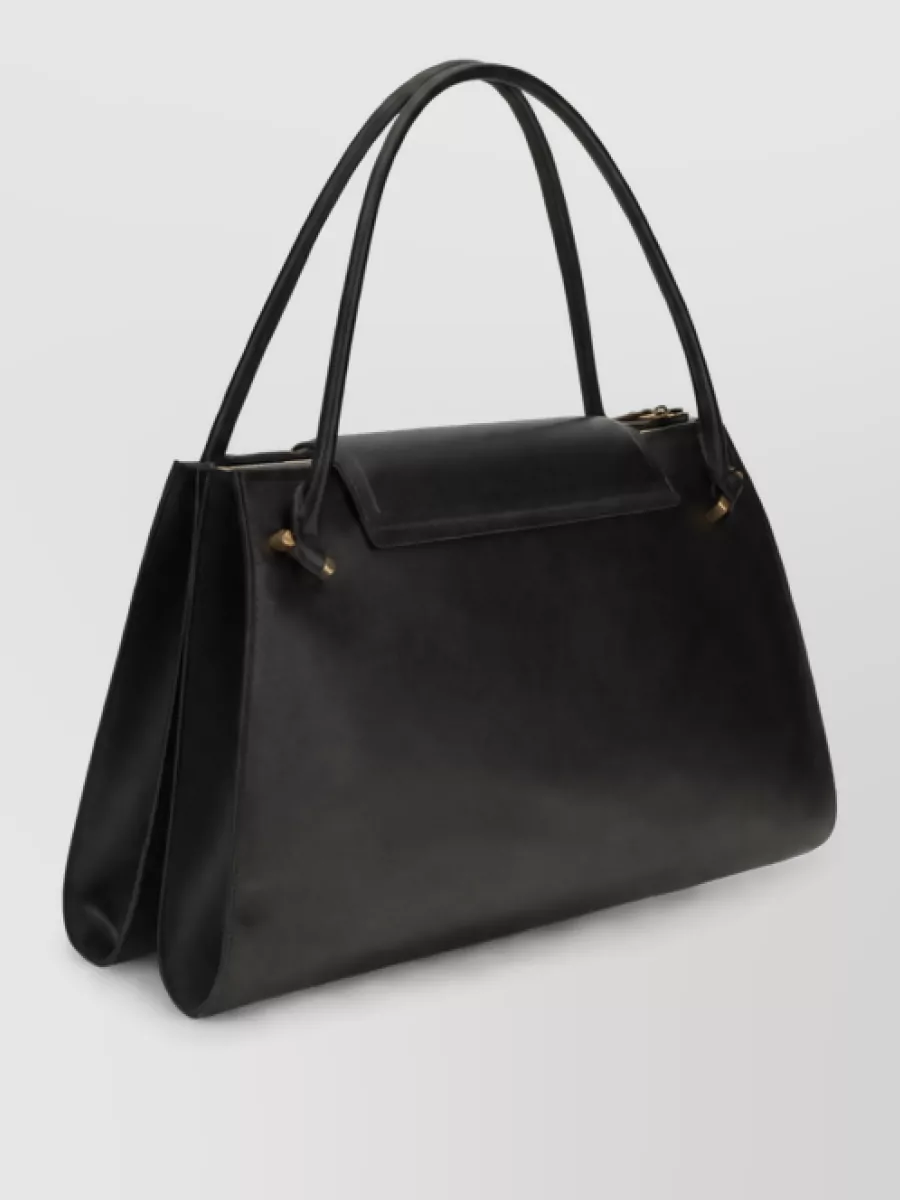 Versace Large Calf Suede Tote Bag