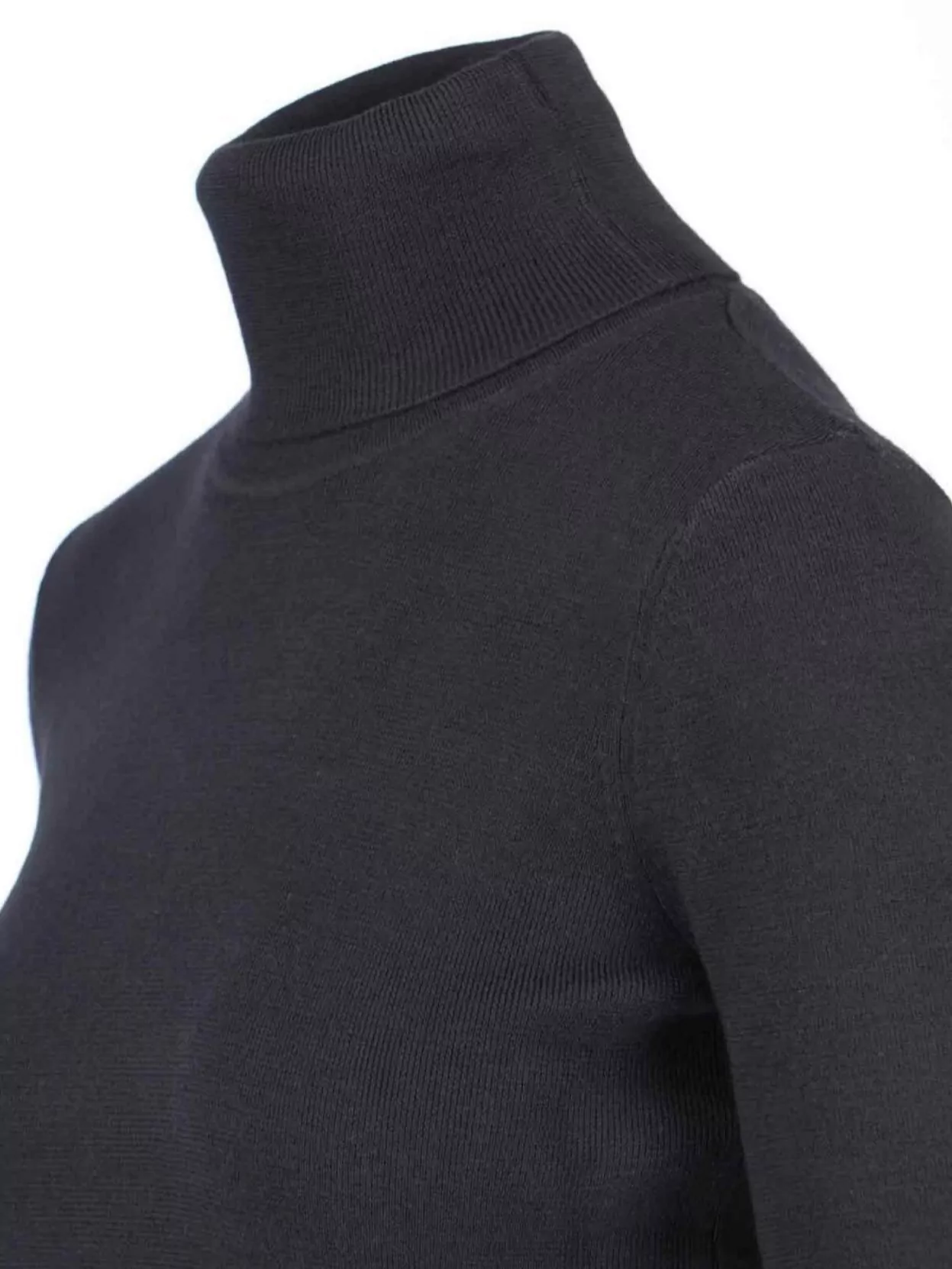 Filippa K Ribbed Turtleneck Half Sleeves Knitwear