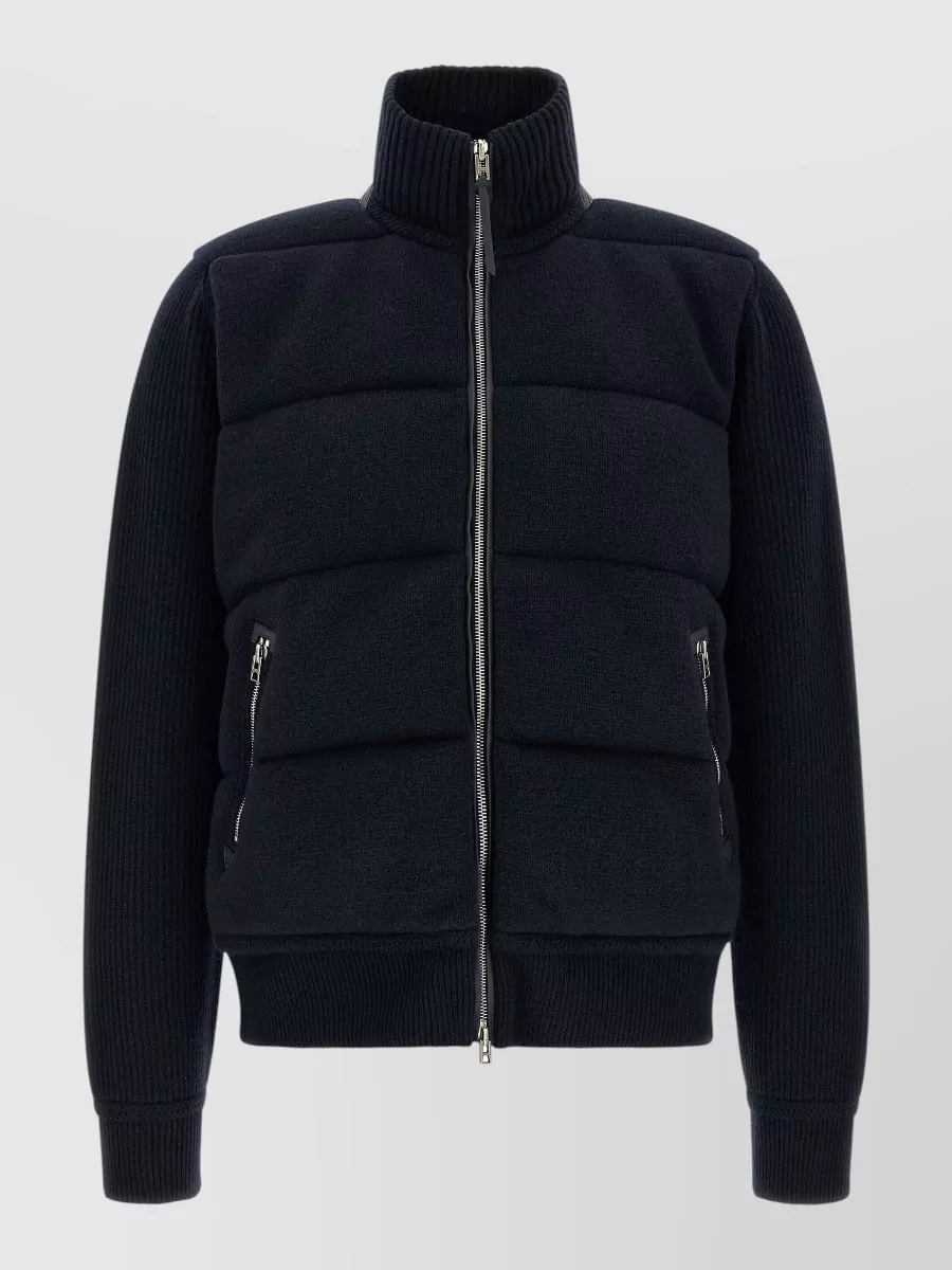 Tom Ford Virgin wool padded quilted jacket
