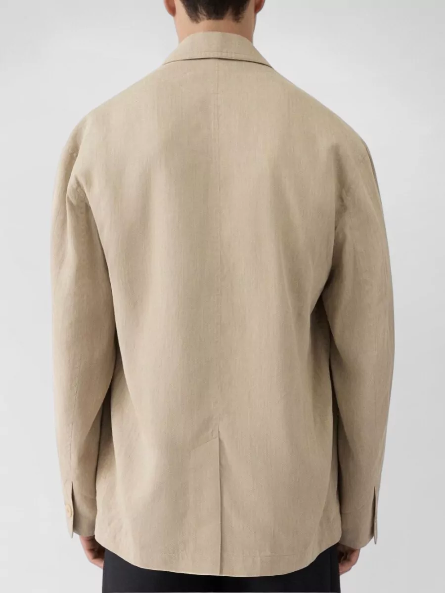 Jacquemus Linen Single-Breasted Blazer