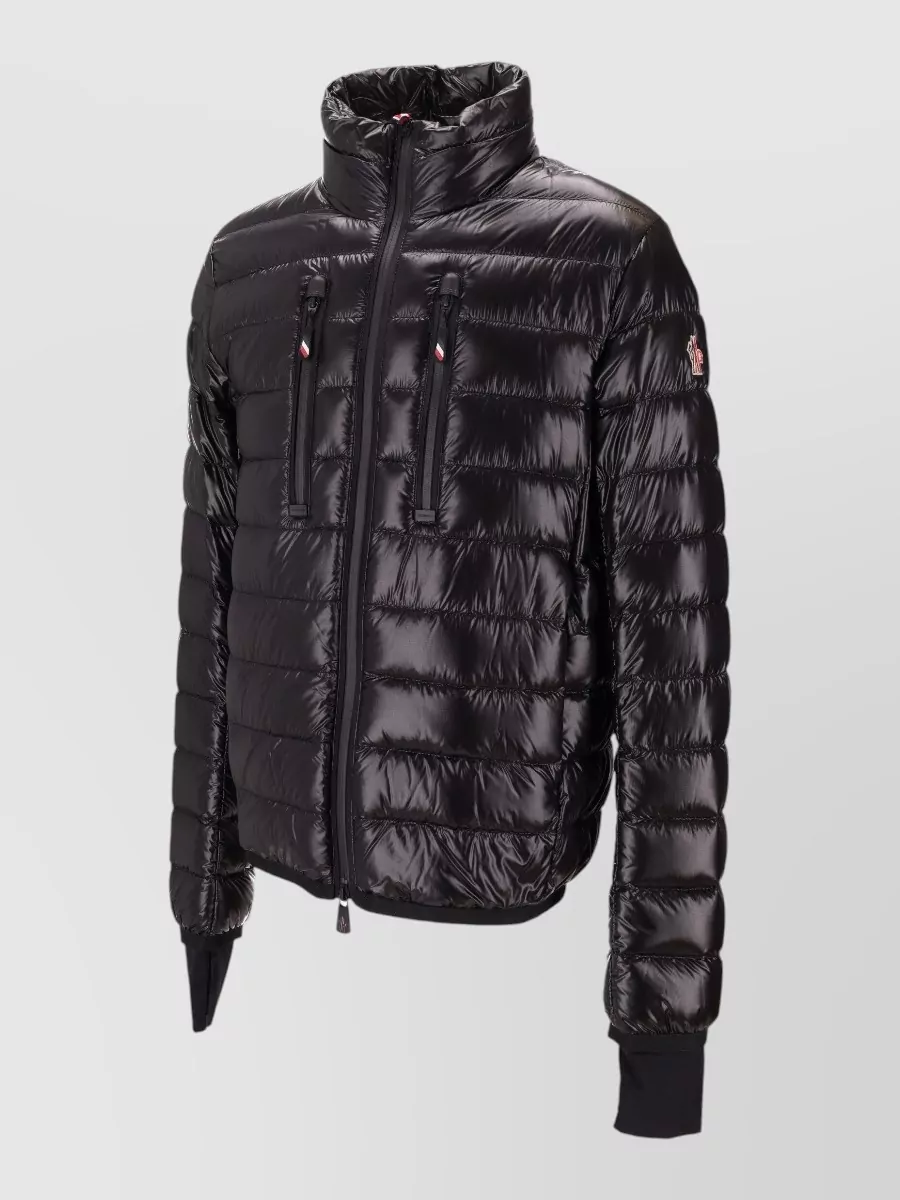 Moncler Grenoble High Collar Quilted Jacket