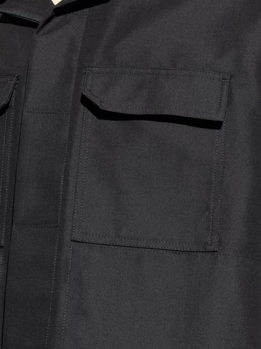 Rick Owens Short-Sleeve Shirt Jacket