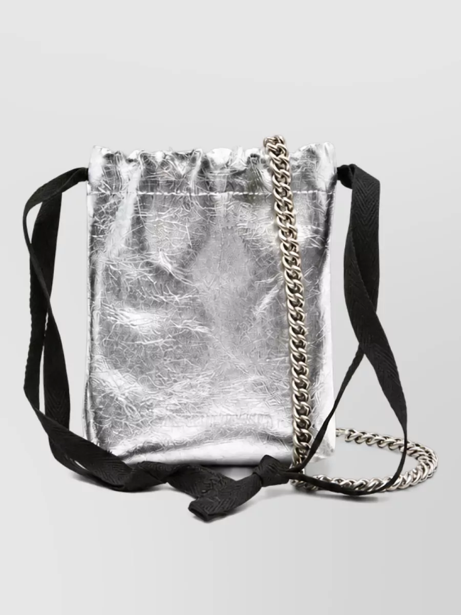 Ann Demeulemeester Leather Mini Bag
