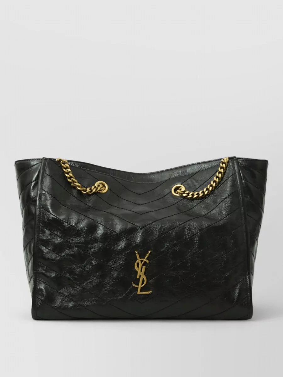 Saint Laurent niki leather shoulder bag