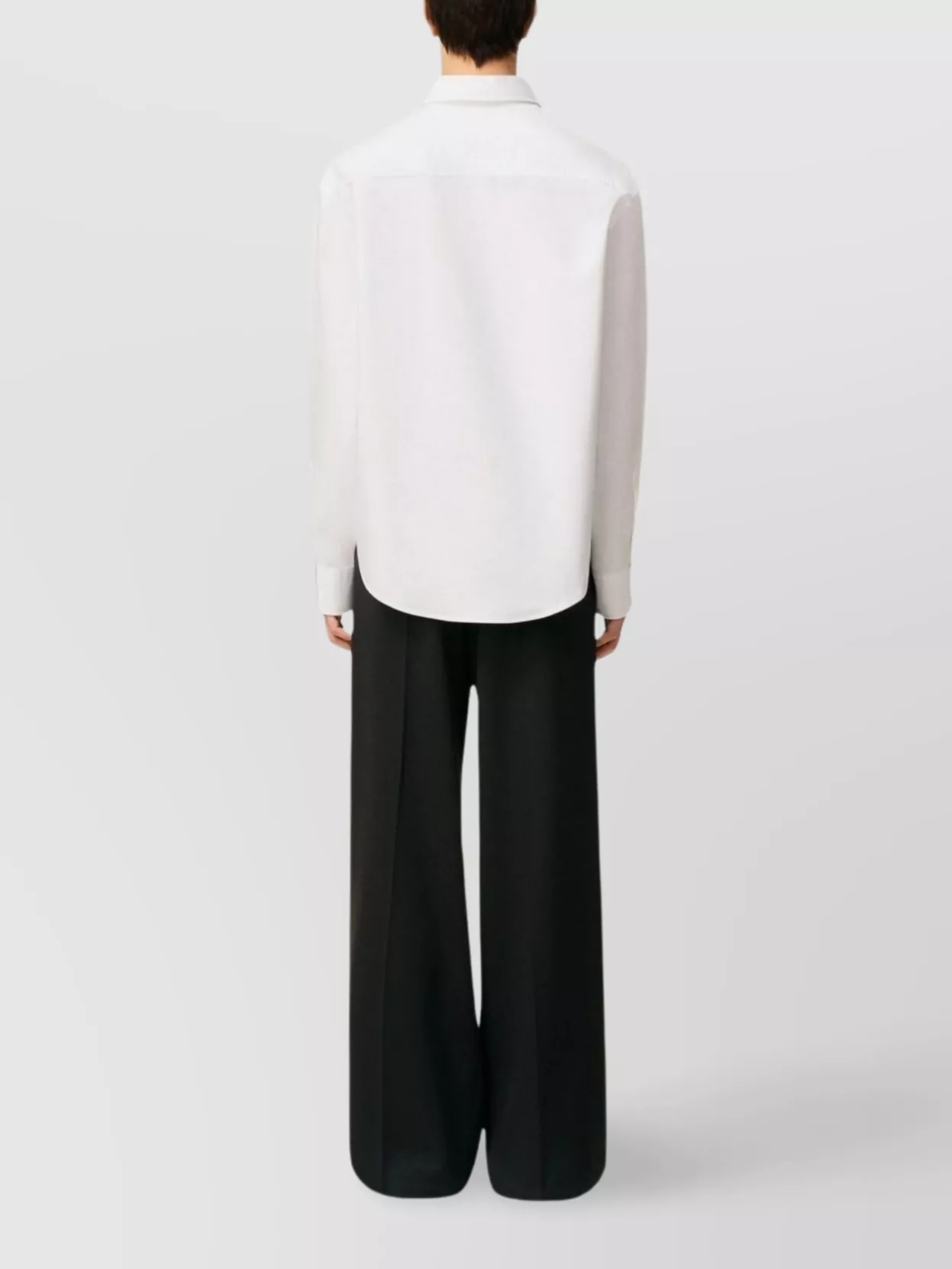 Ami Paris Tailored Shirt With Button-Down Collar And Front Pocket