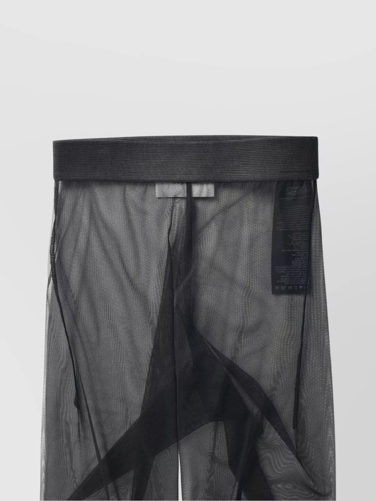 Coperni Stylish Polyester Tights With Buckle And Mesh
