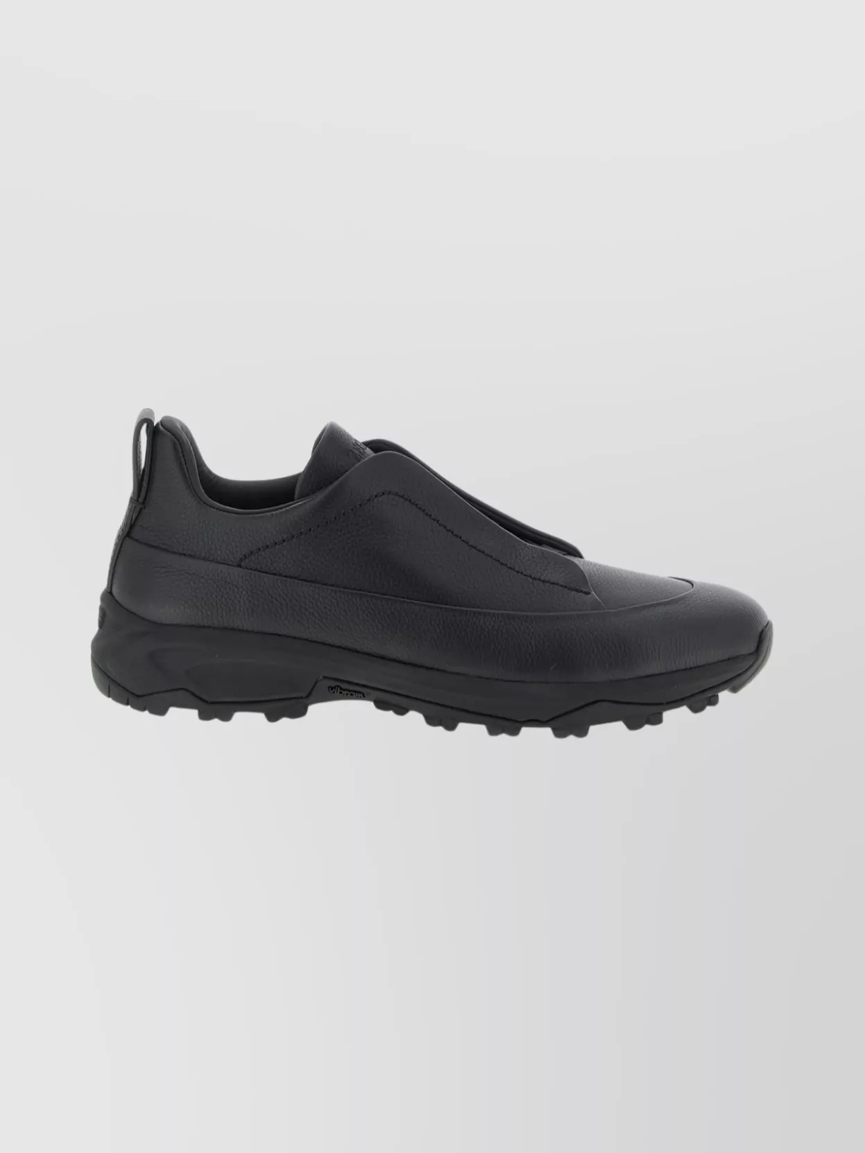 Zegna Monte Sneakers With Triple Stitching Design