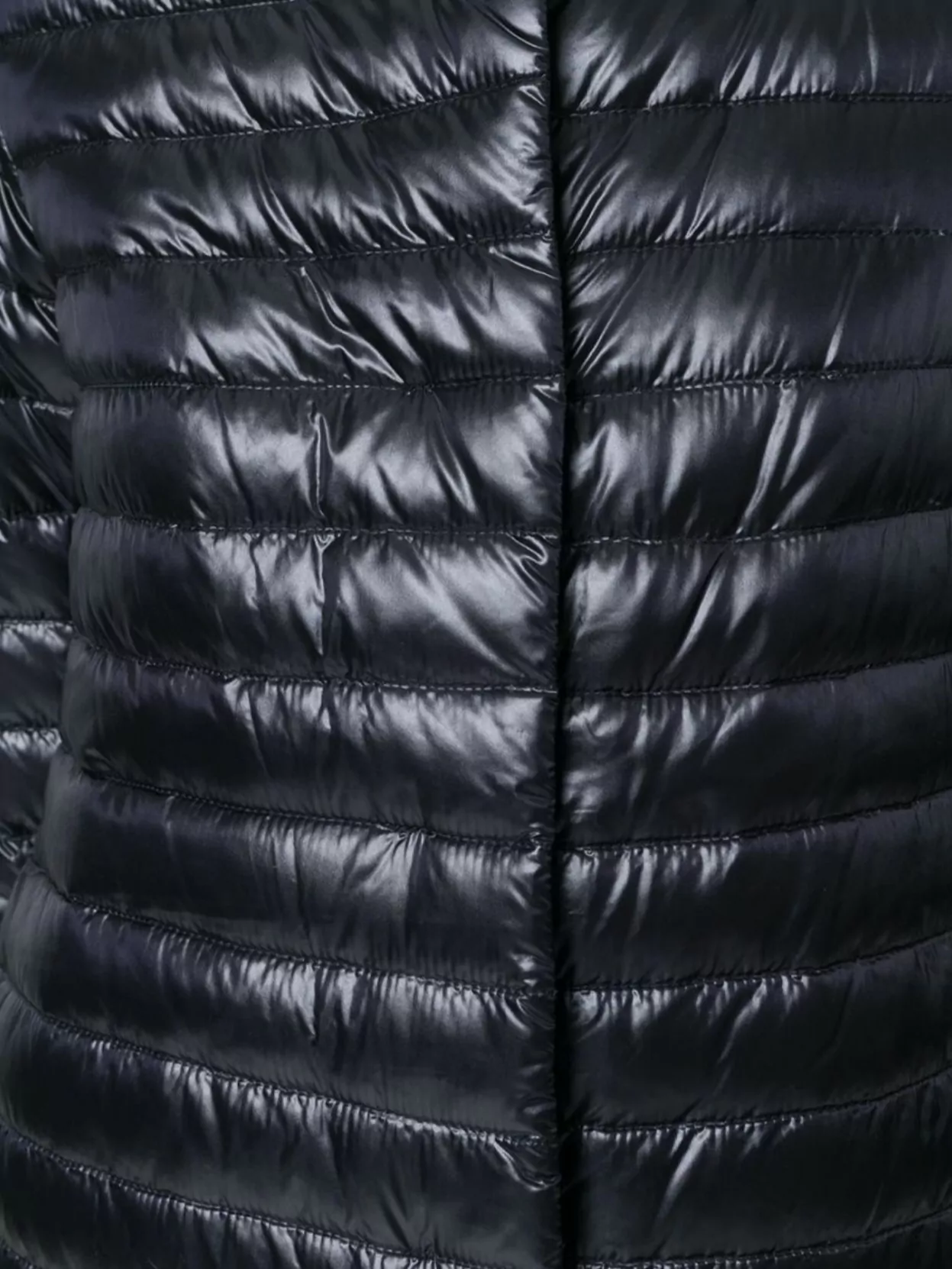 Herno Band Collar Padded Nylon Jacket