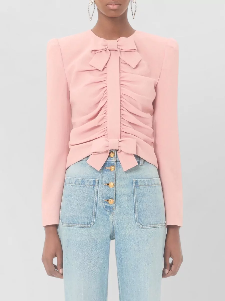 Valentino Wool Cropped Jacket