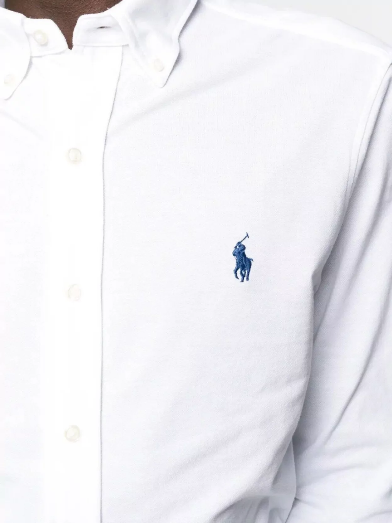 Ralph Lauren Shirt Logo Button Cuffs