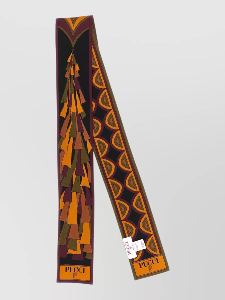 Pucci Silk Printed Scarf