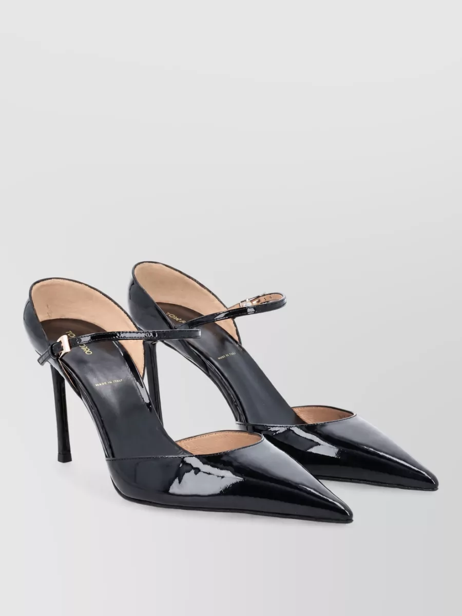 Tom Ford Mary Jane Slingback Patent Pumps Stiletto