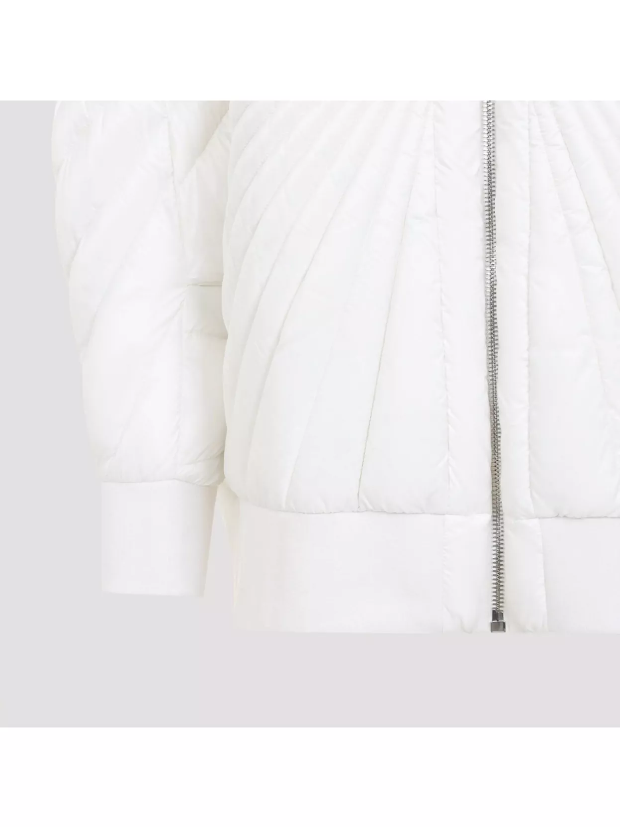 Moncler Radiance Peter Geometric Stitching Jacket In White