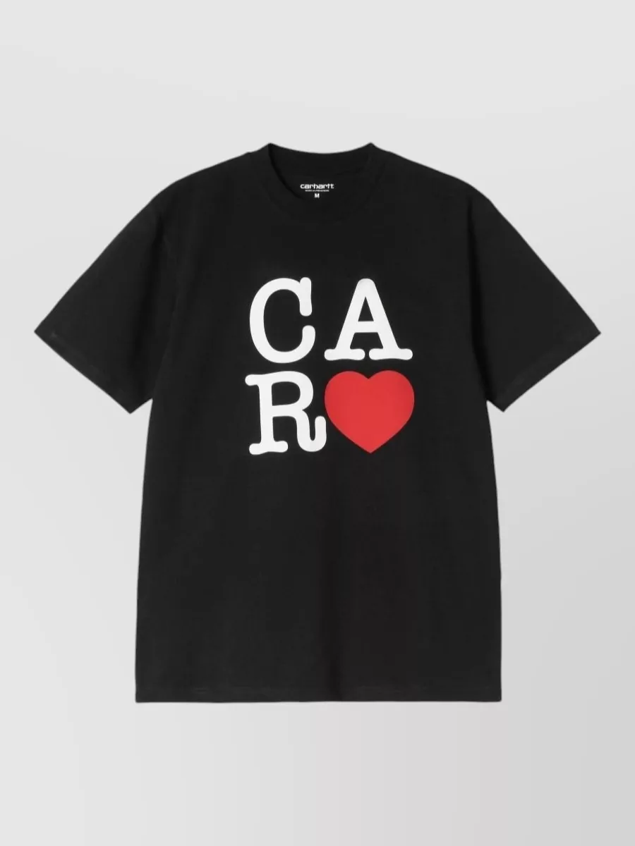 Carhartt Wip organic cotton graphic print crew neck t-shirt