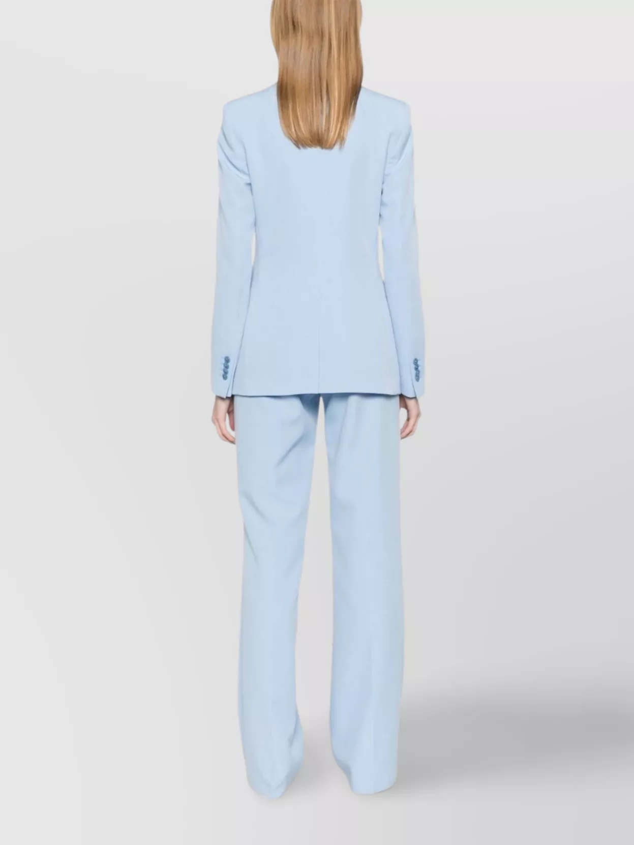 Shop Tagliatore Double-breasted Suit With Flap Pockets And Back Vent