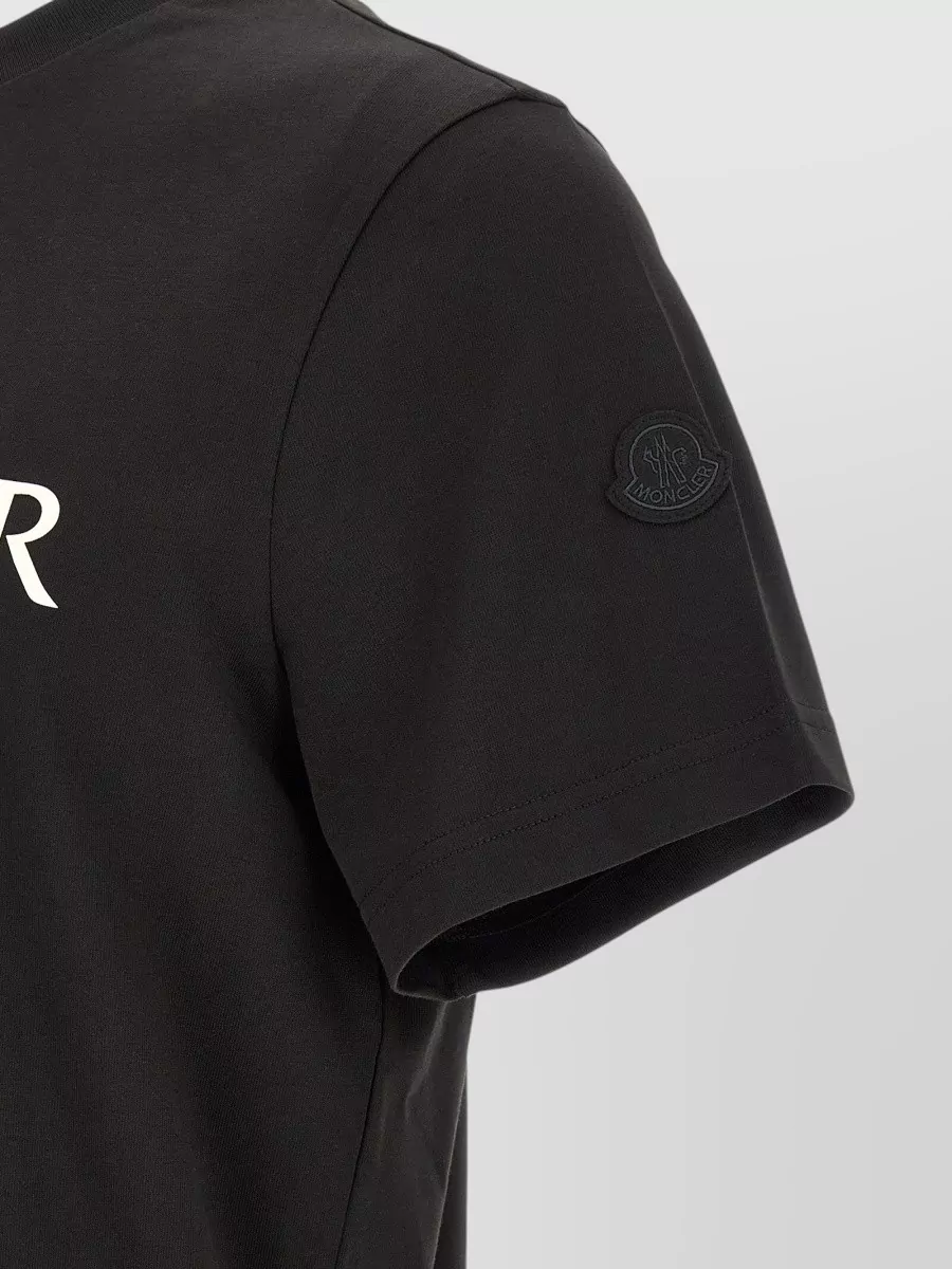 Moncler Cotton Printed T-Shirt