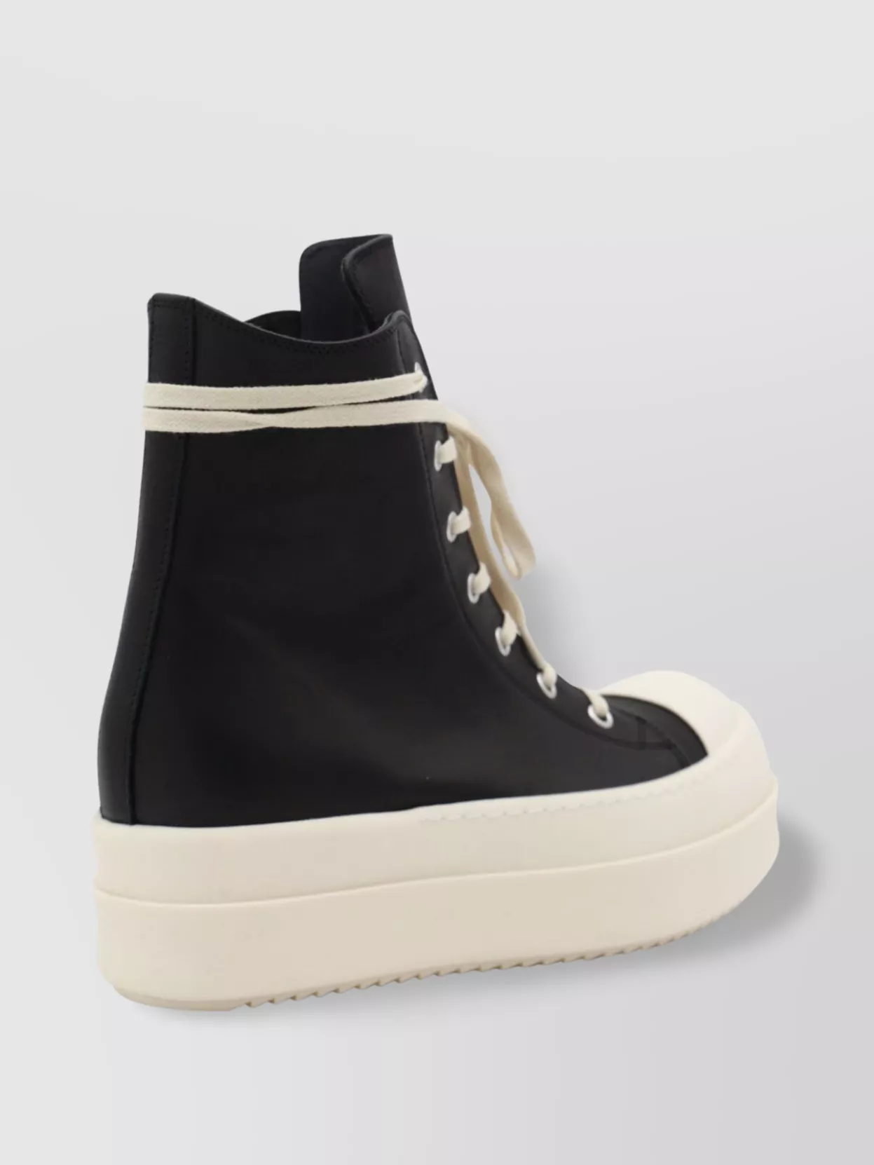 Rick Owens Low Top Platform Sole Sneakers