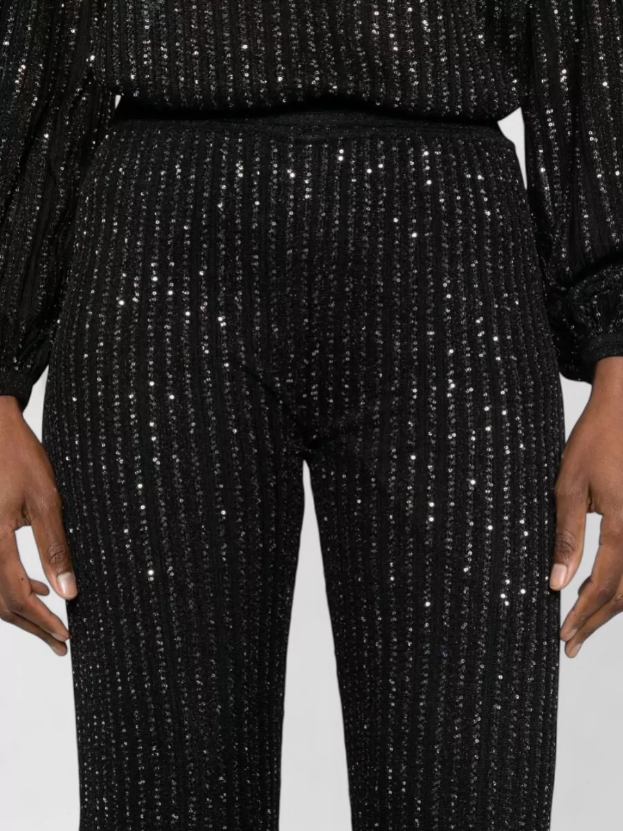 Missoni High Waist Sequin Wide Leg Trousers