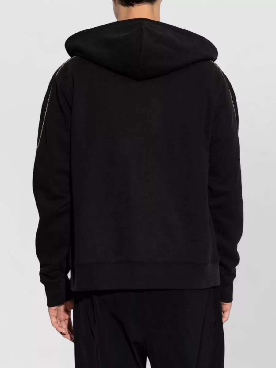 Burberry Cotton Zip-Up Hooded Jacket