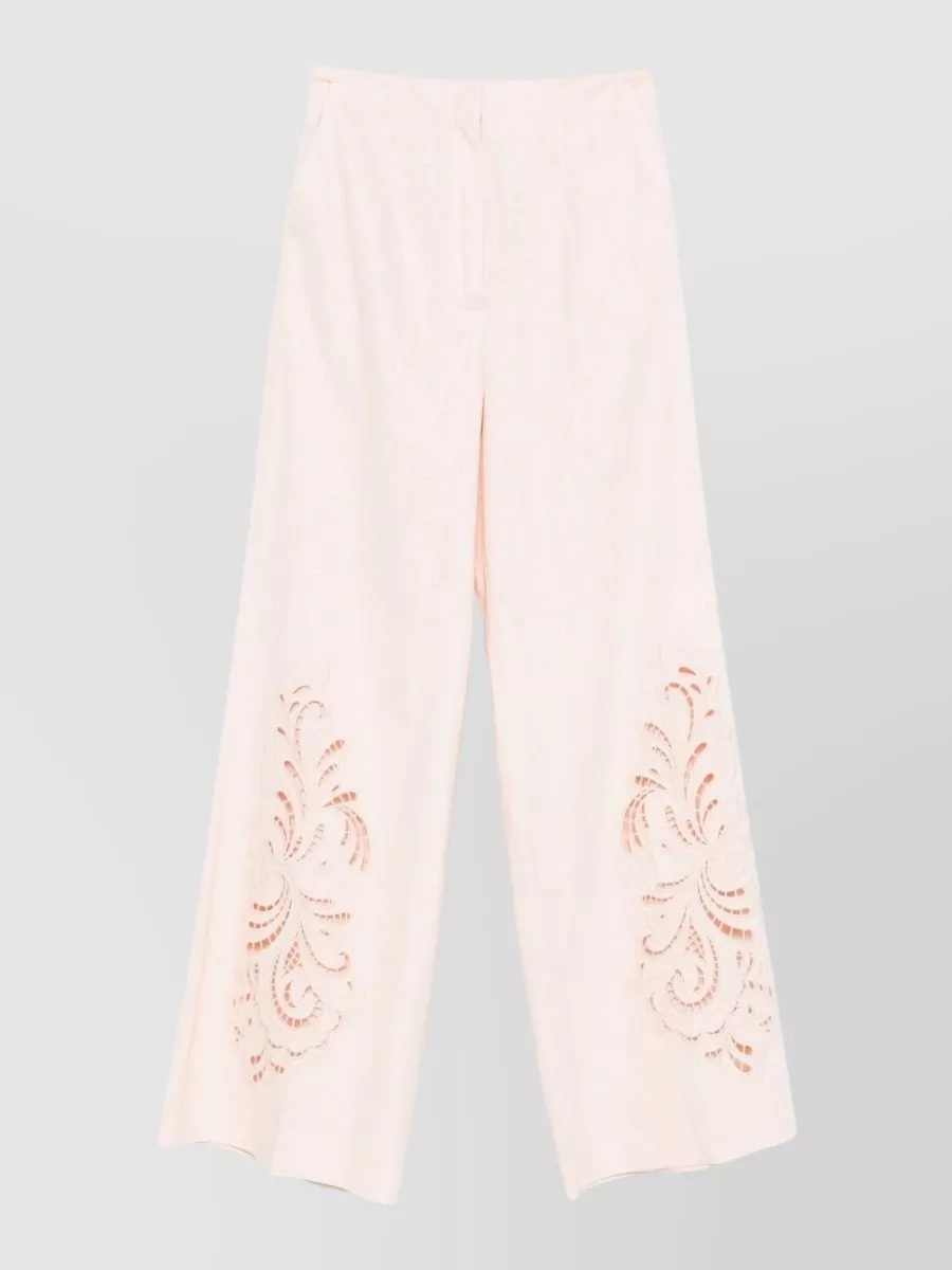 Twin-Set flared wide-leg trousers