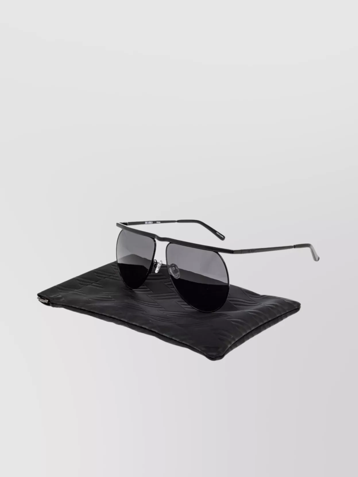 The Attico Mina Sunglasses Curved Tips
