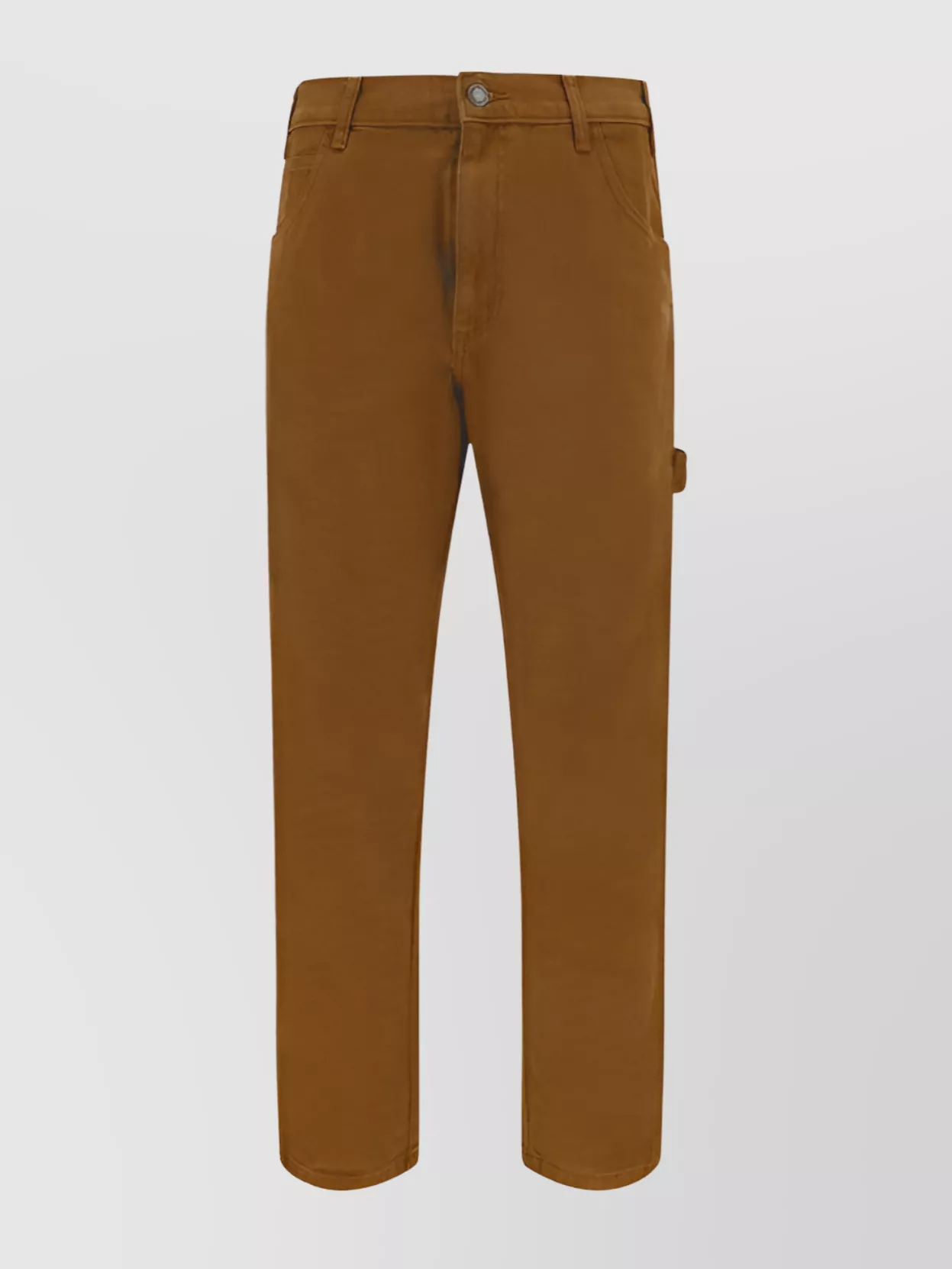 Dickies Cotton Cargo Trousers With Multiple Pockets In Burgundy