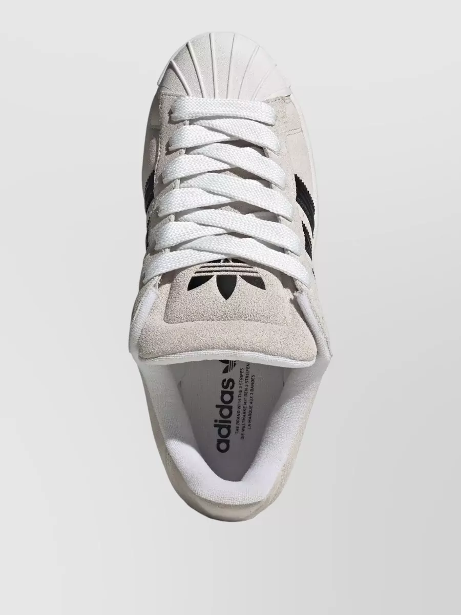 Adidas Leather Lace-Up Sneakers