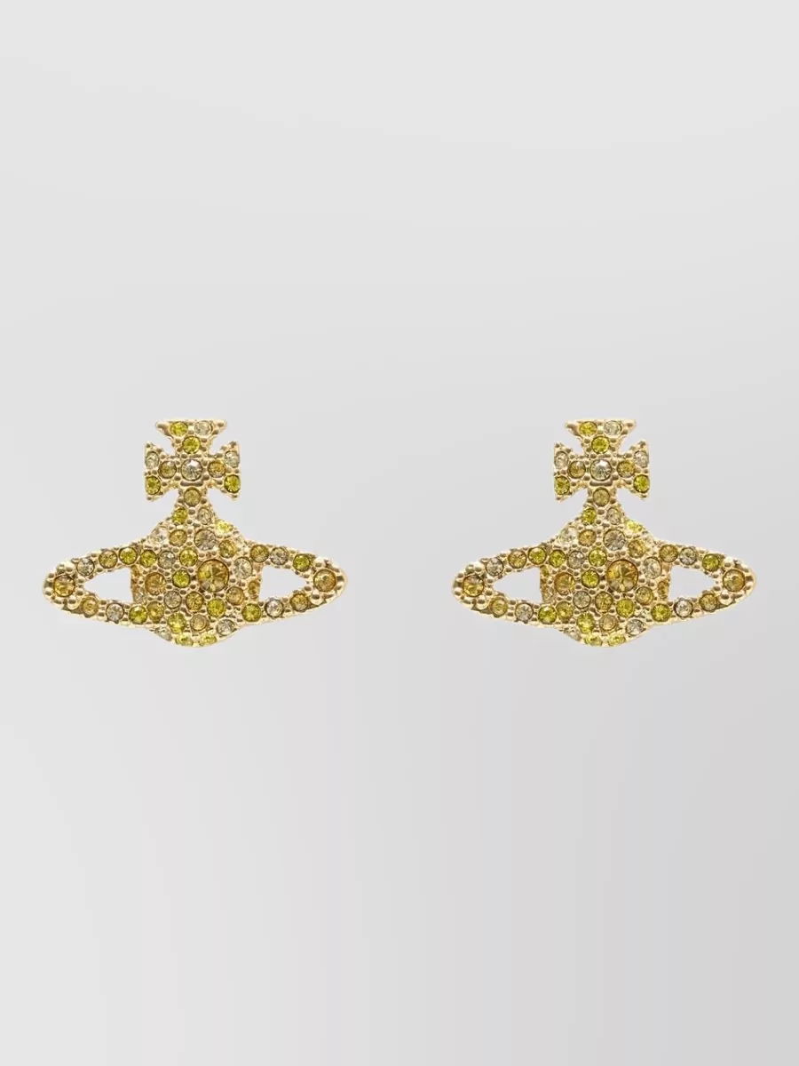 Vivienne Westwood metal stud earrings