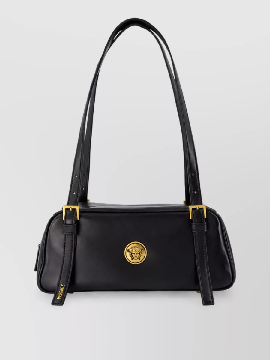 Versace greca goddess small leather clutch bag